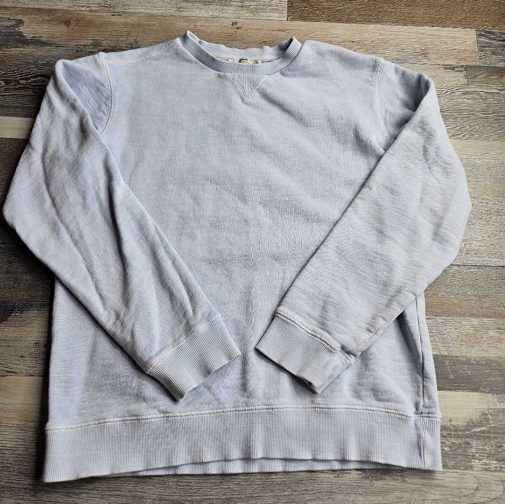 Cyrillus Paris Youth Size 14 Sweatshirt Light Blue